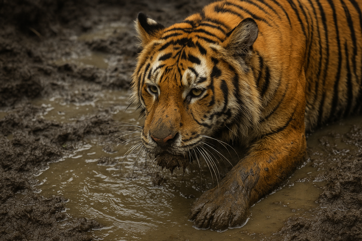 tigre in difficoltà — Quando la tigre è giù: come riconoscere e aiutare un felino in difficoltà (2)