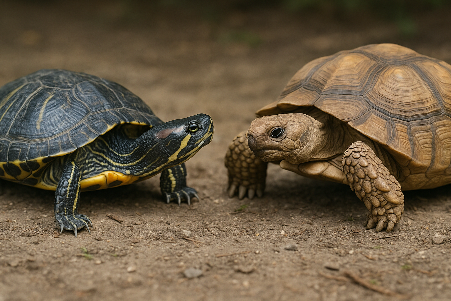 Tartaruga o testuggine? Guida per riconoscerle e scegliere