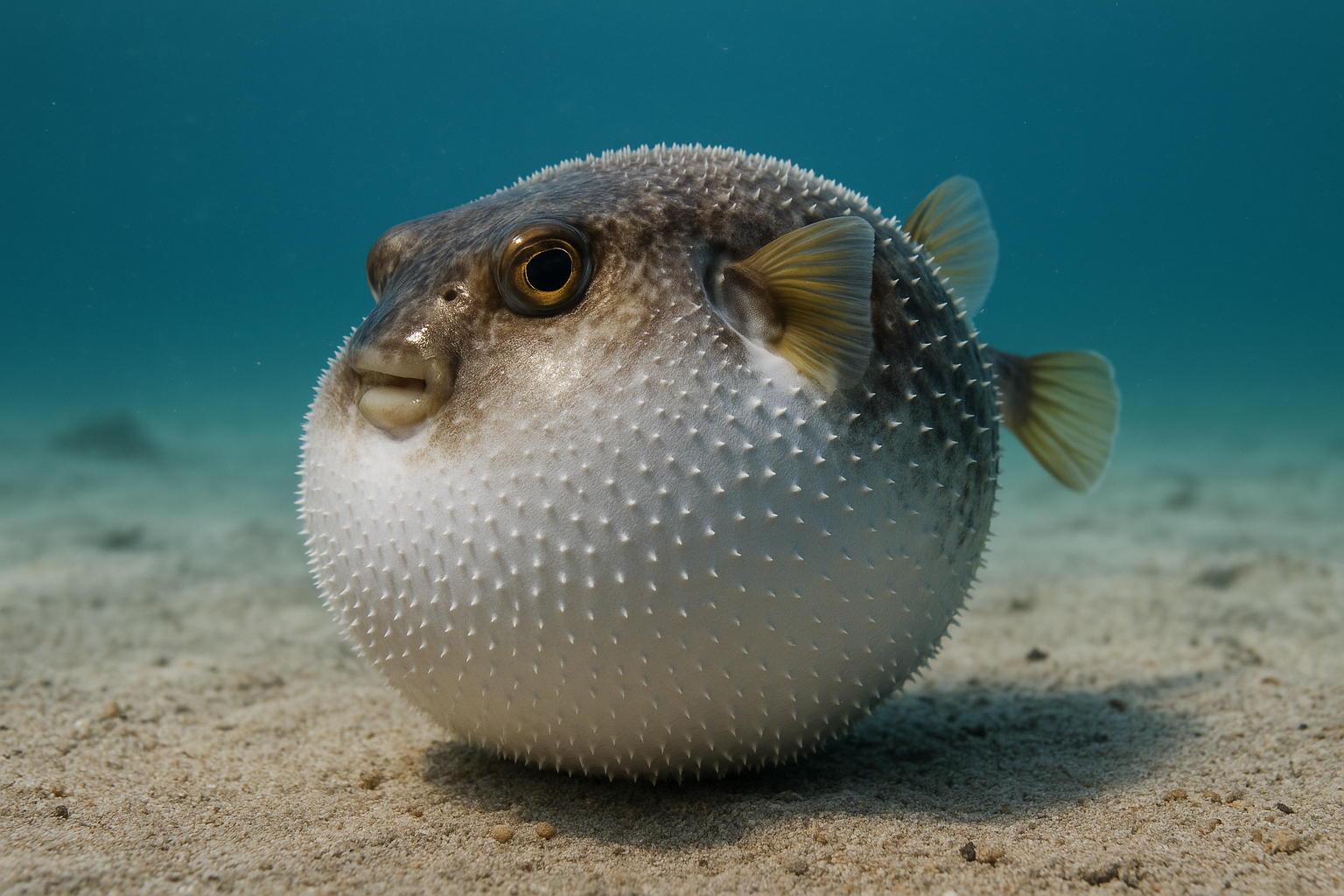 Pesce palla gonfio: quando è normale e quando preoccuparsi