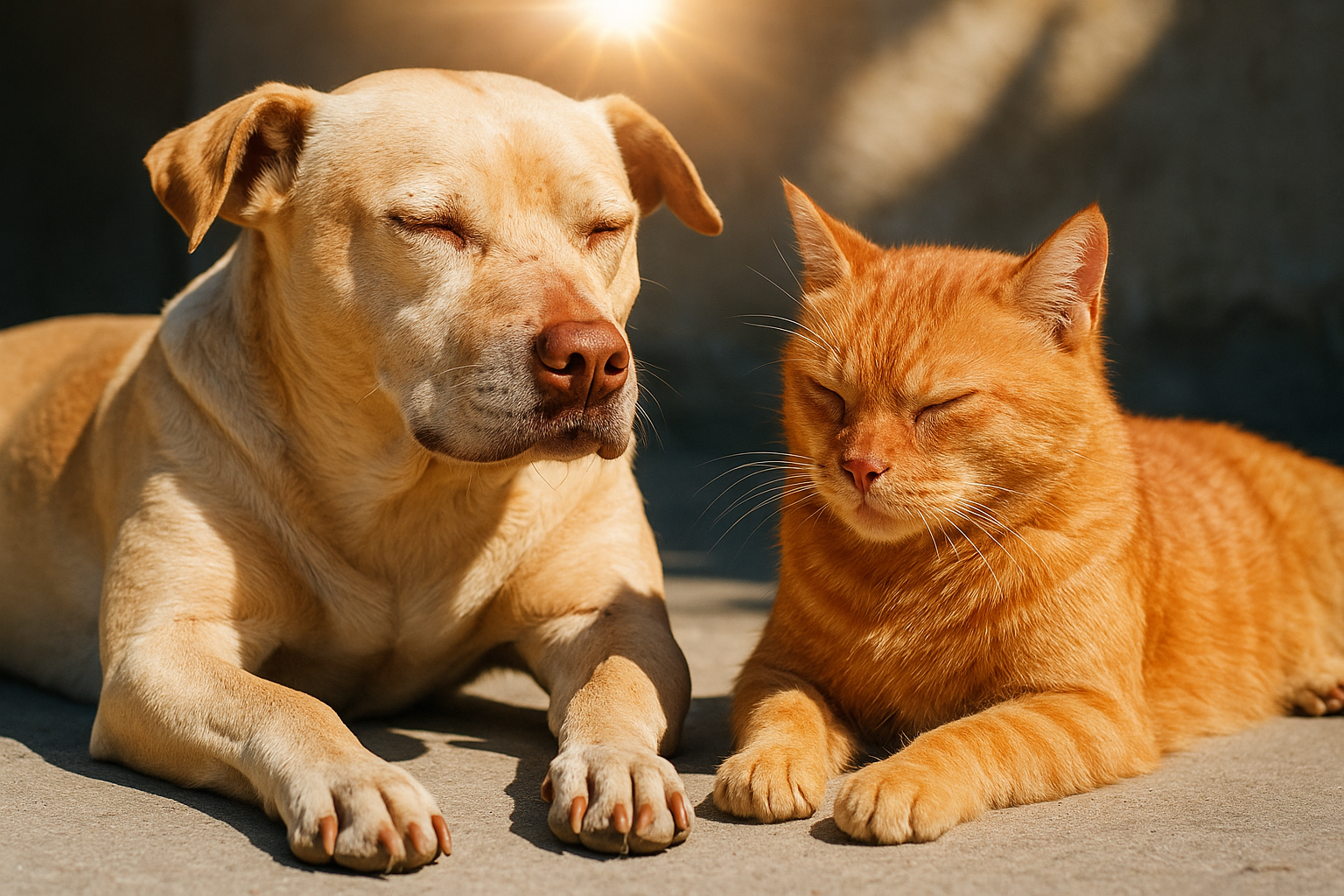 Cani e gatti si abbronzano? La verità sulla pelle animale e l'esposizione solare