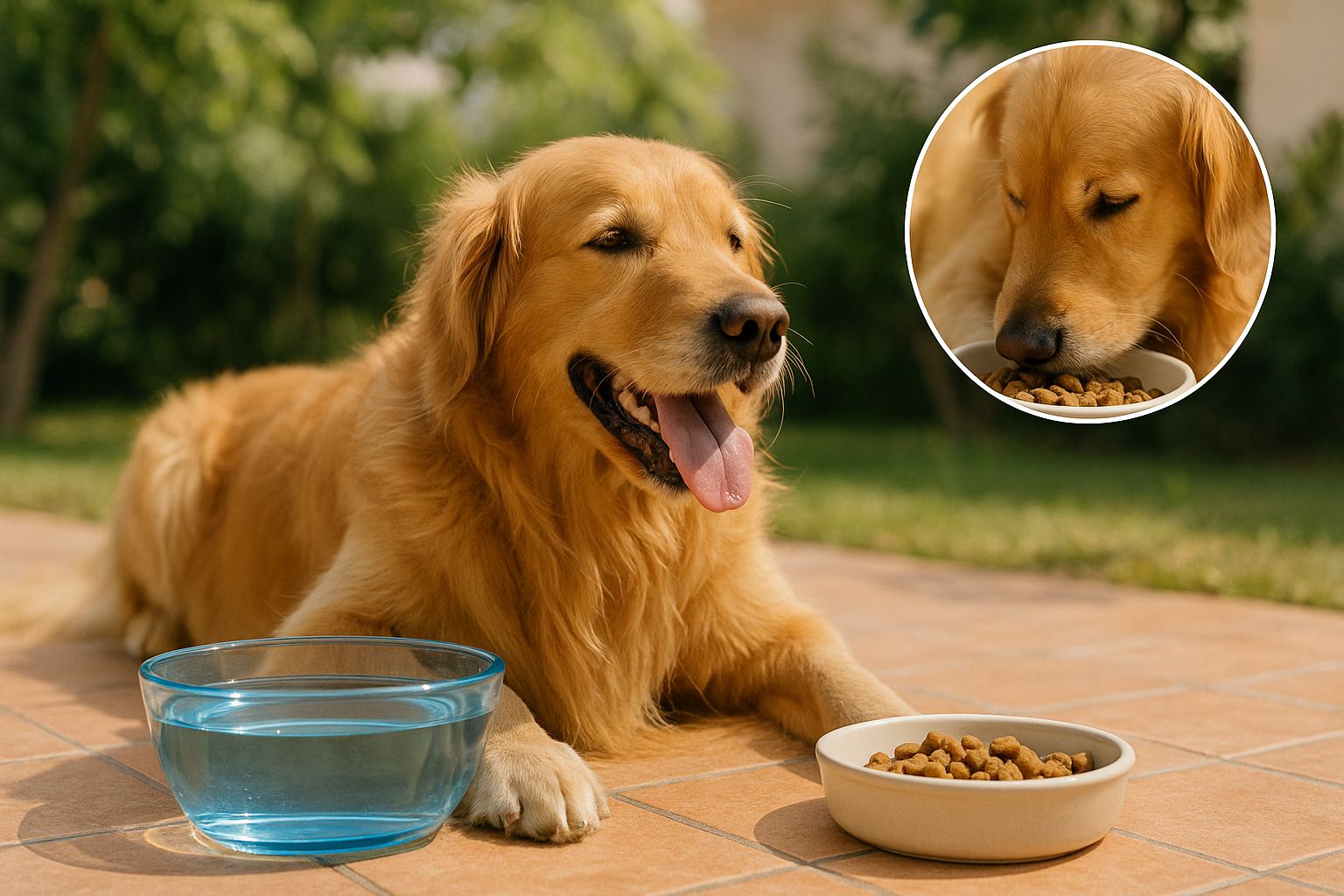 Il cane mangia meno in estate: quando è normale e quando preoccuparsi