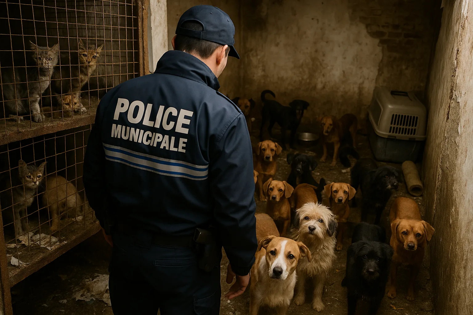 Scoperte scioccanti in operazioni di polizia: 23 Chihuahua e un gatto ammassati in un appartamento francese