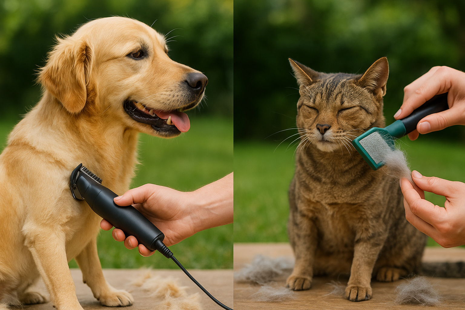 Tosatura estiva per cani e gatti: mito o necessità?