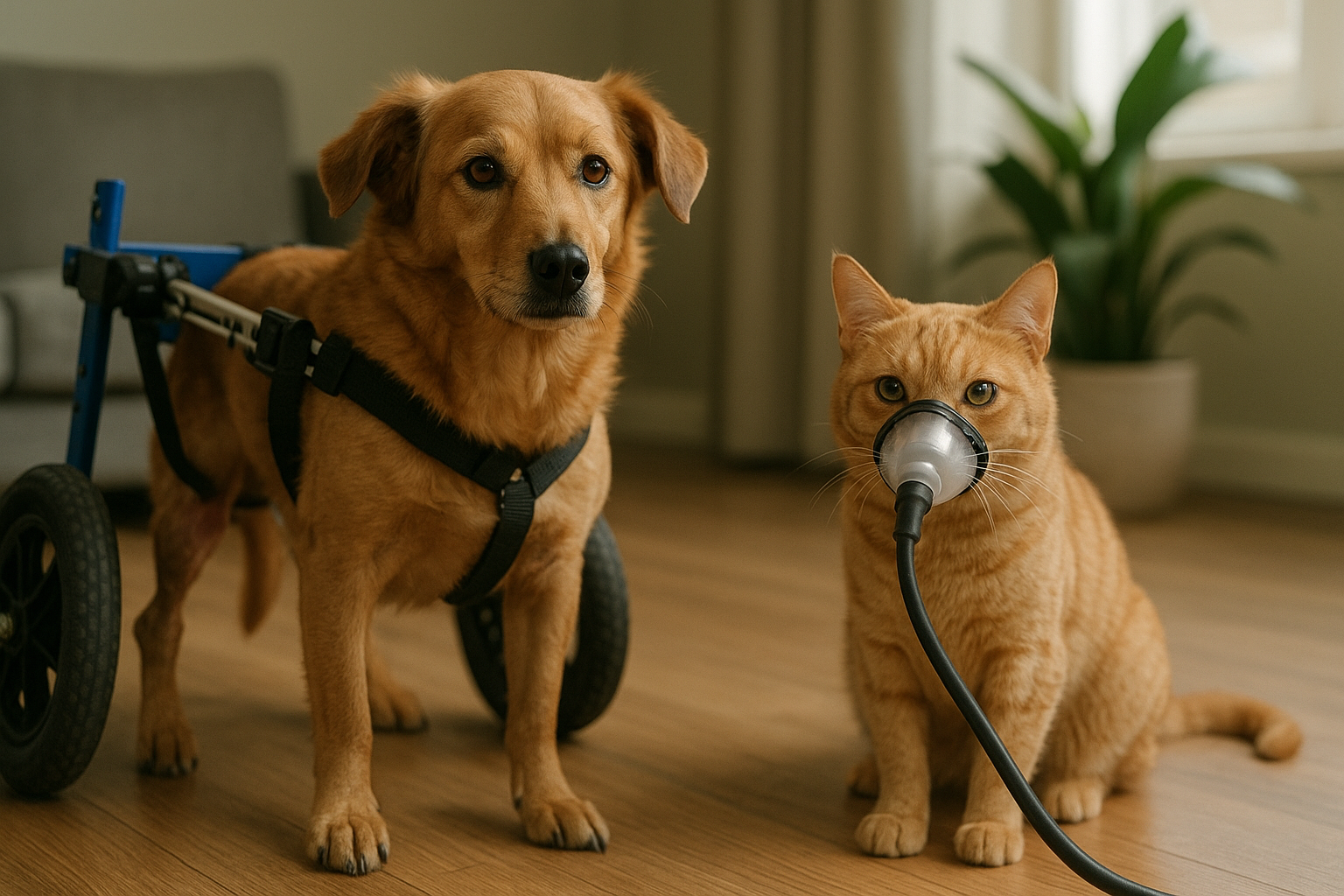 Cani e gatti con disabilità e malattie croniche: storie di resilienza e adattamento