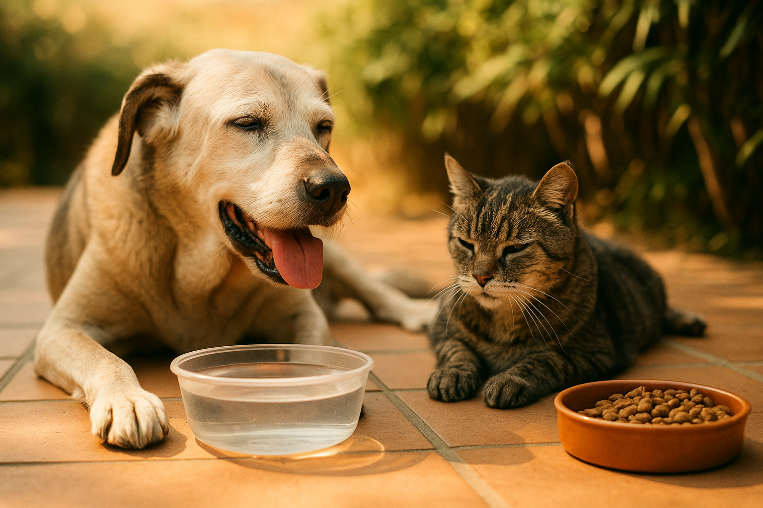 Cani e gatti anziani in estate 2026: proteggere i pet senior dal caldo