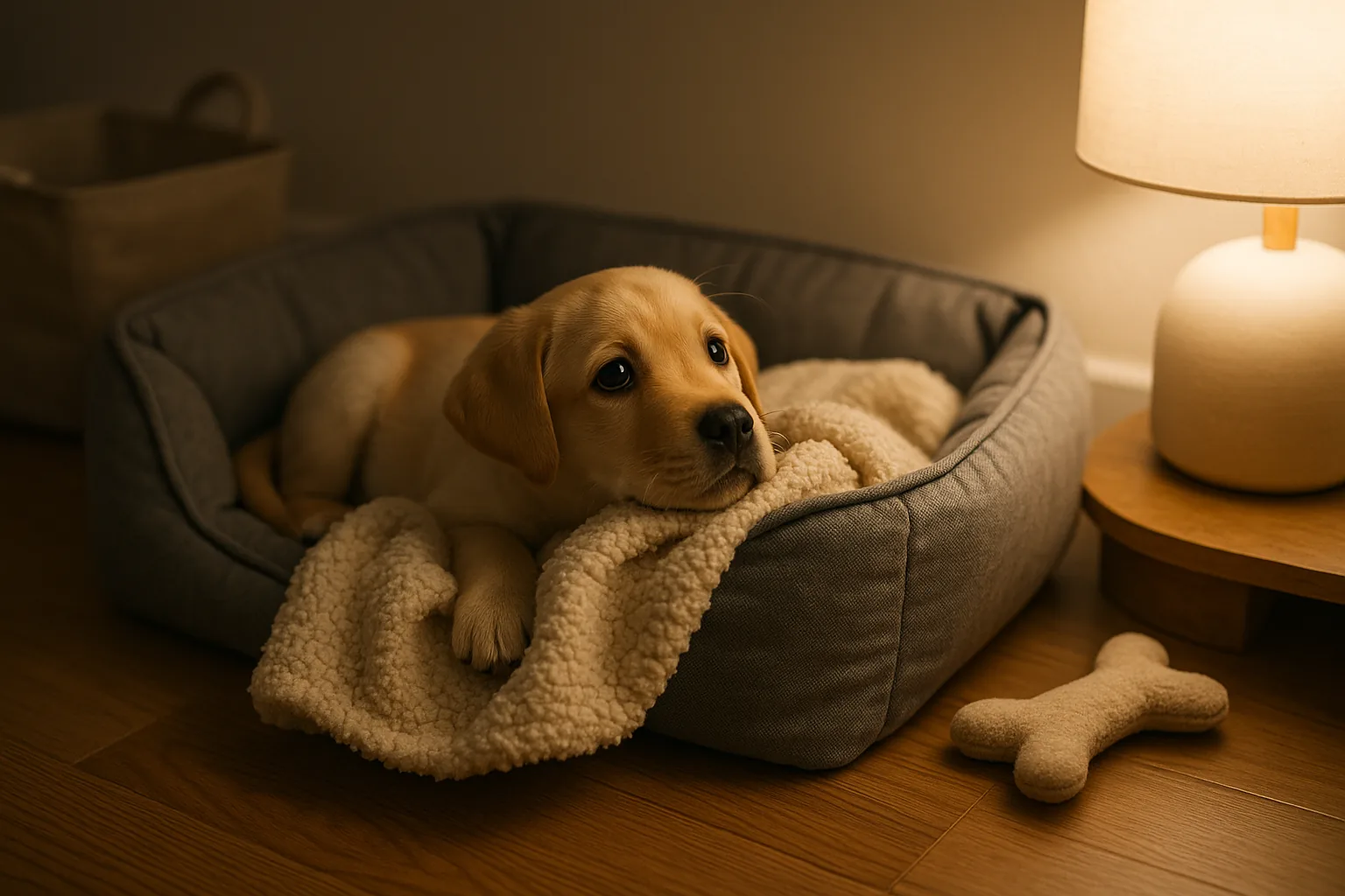 Cuccioli che non dormono: la guida pratica per le prime notti in casa