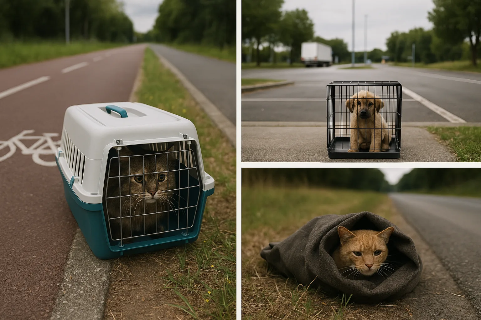 Animali abbandonati salvati in circostanze estreme: storie di abbandono e soccorso nel 2026