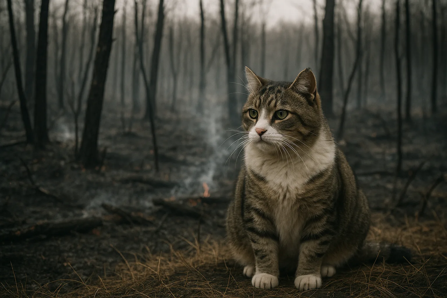 Gatti ritrovati dopo anni: il miracolo di Mozart salvato dagli incendi 17 anni dopo la scomparsa