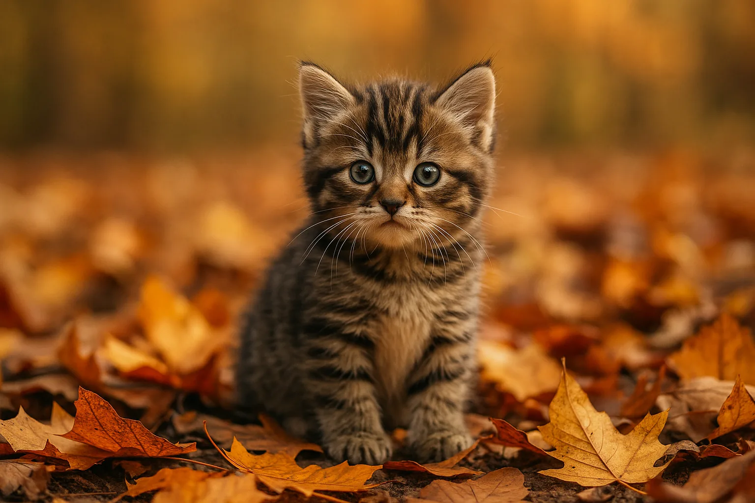 Gatti nati in autunno: mito o realtà sulla loro fragilità