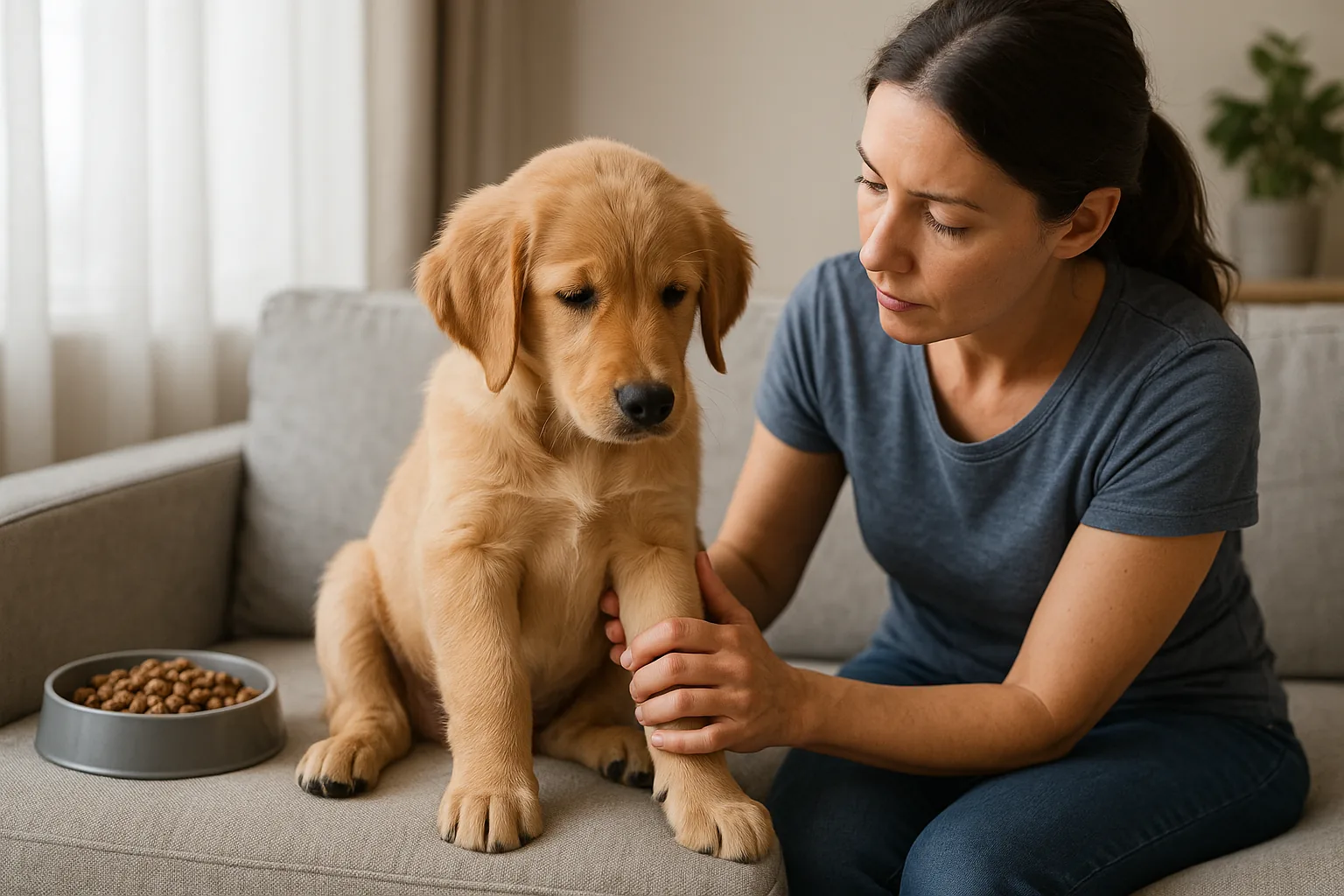 Cuccioli in crescita: come proteggere articolazioni e scheletro nei primi mesi