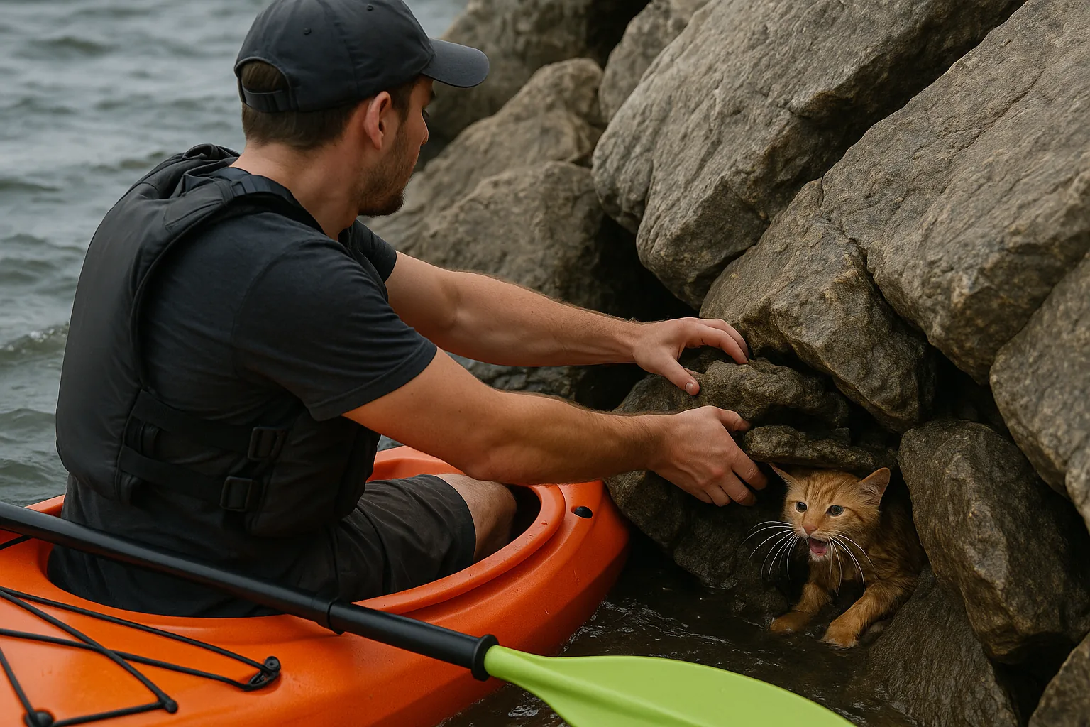 Salvataggi in acqua e situazioni estreme: animali trovati in pericolo e il coraggio di chi interviene