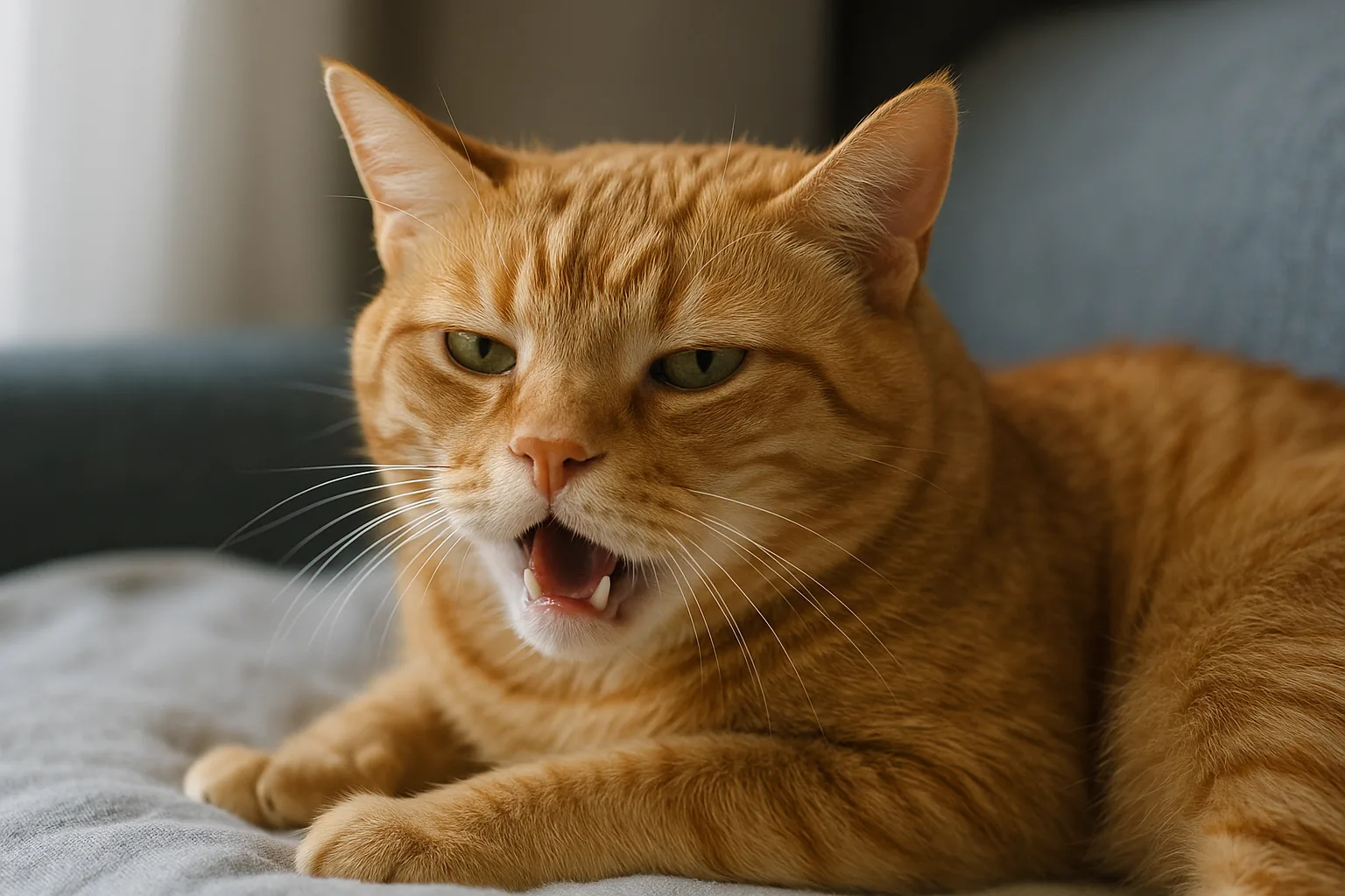Gatto che respira velocemente a riposo: i segnali di emergenza da non ignorare