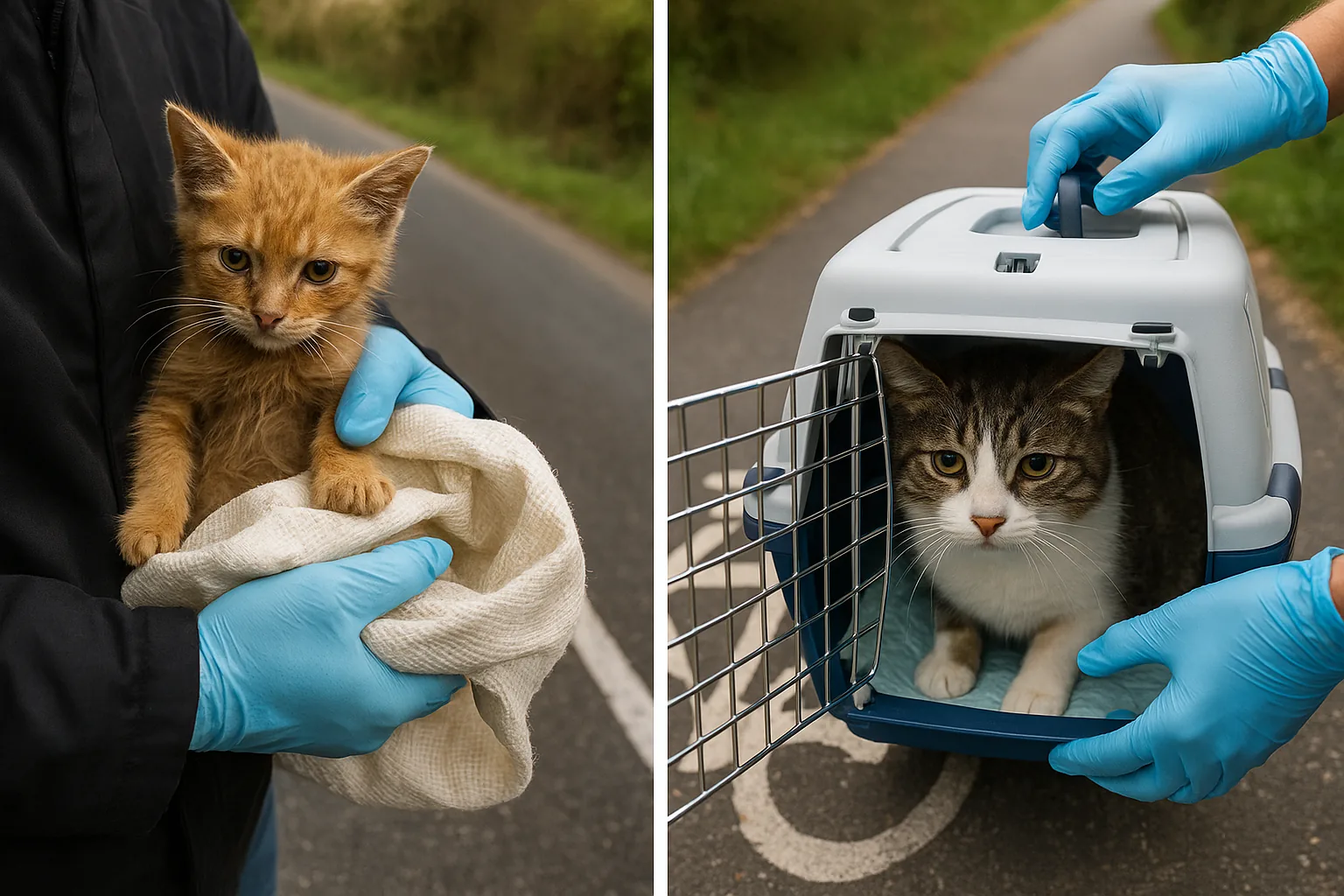 Abbandonati in strada e salvati: quando il sindaco e i cittadini diventano eroi per i gatti