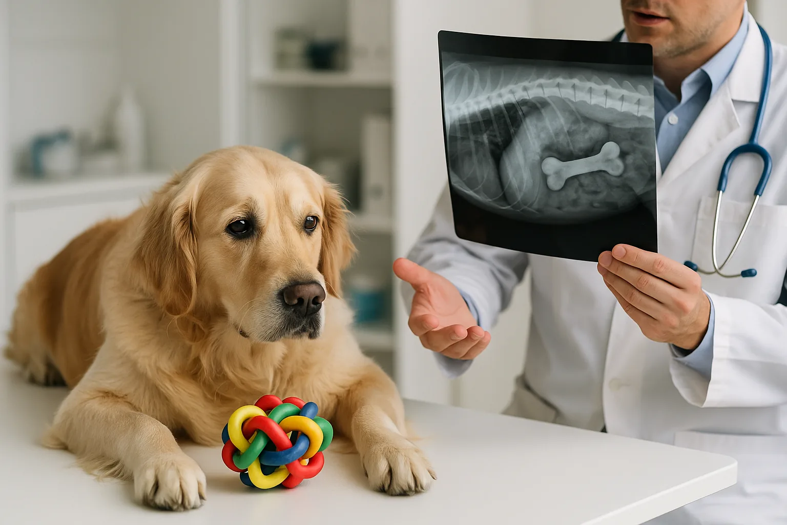 Cane ha ingerito un oggetto estraneo: quando è un'emergenza e come agire