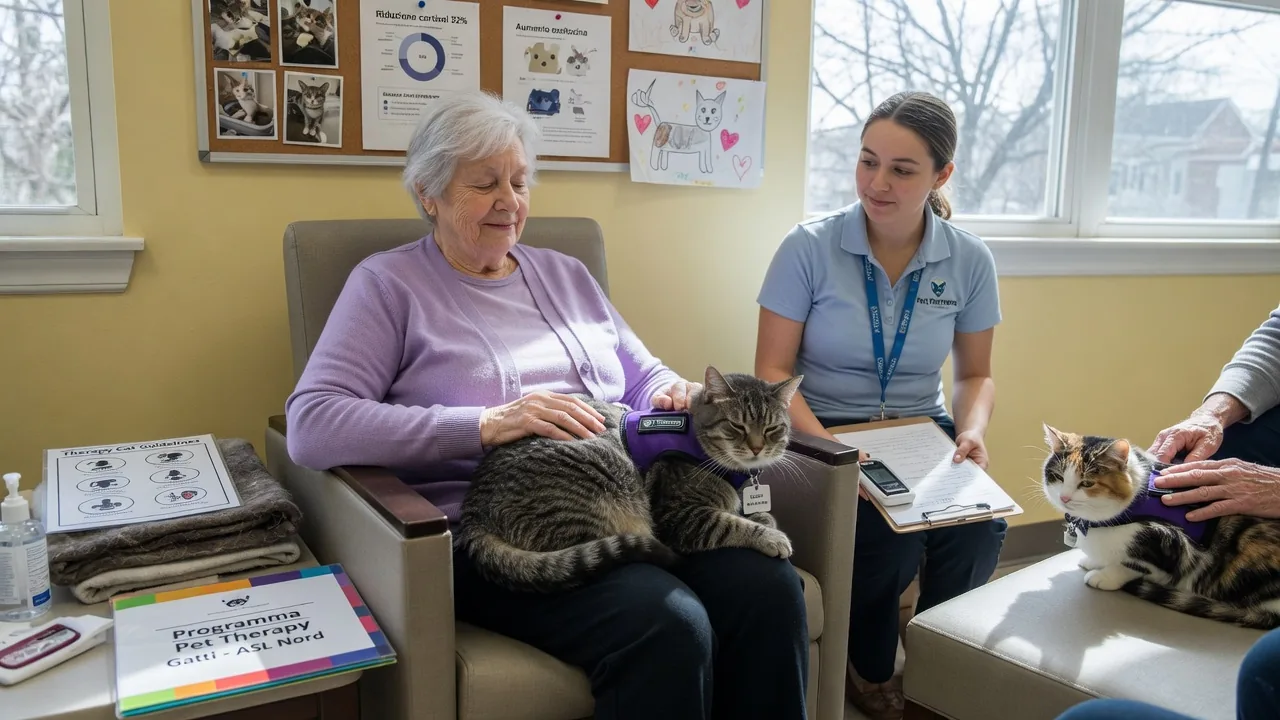 Pet therapy con i gatti: come vengono impiegati nei percorsi di supporto psicologico