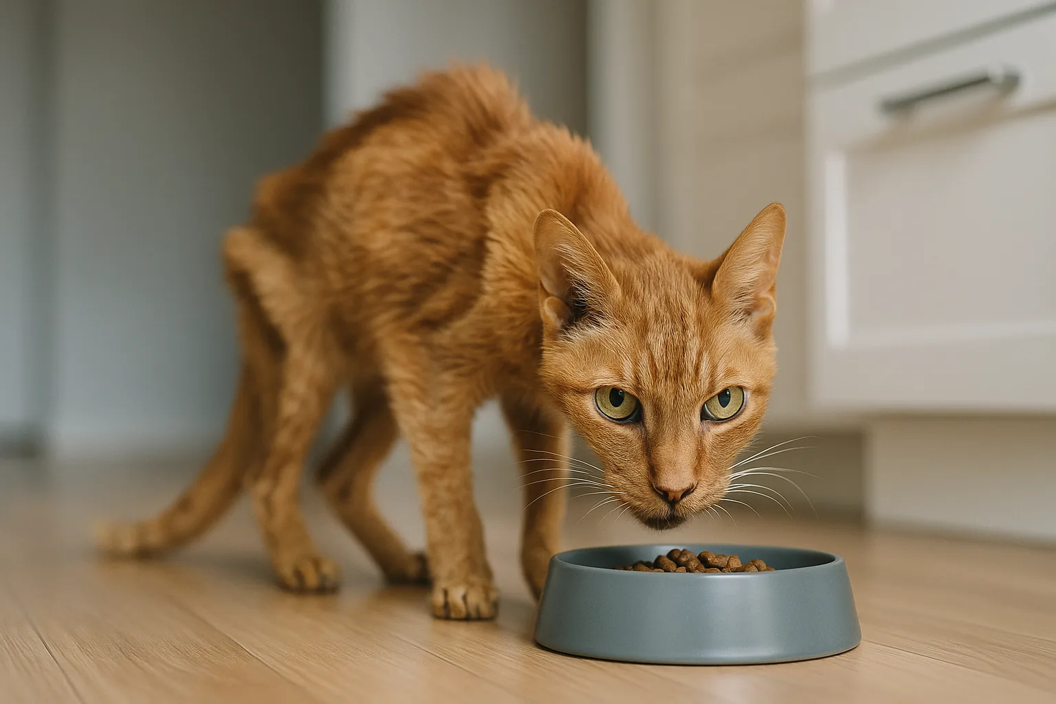 Gatto che mangia ma dimagrisce: l'ipertiroidismo e altre cause nascoste