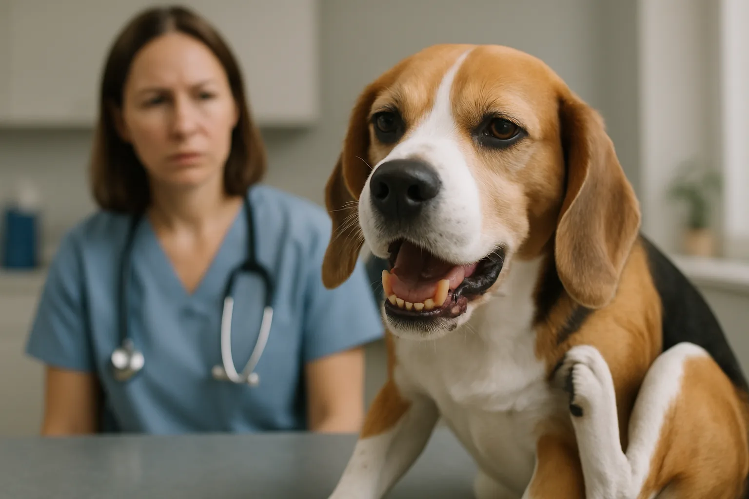Alito cattivo, tosse e prurito nel cane: quando è il momento di chiamare il veterinario