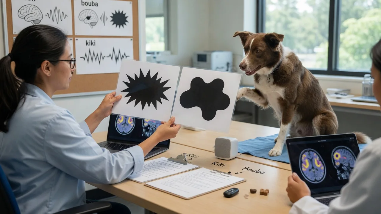 Effetto Bouba-Kiki: come i cani associano i suoni alle forme