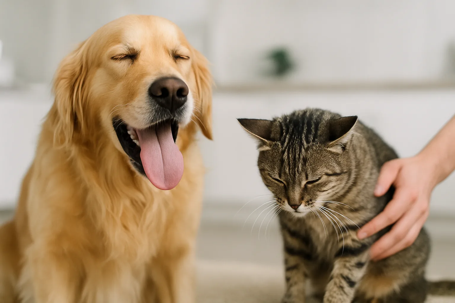 Starnutire, tossire, tremare: quando il sintomo del cane o gatto è un allarme