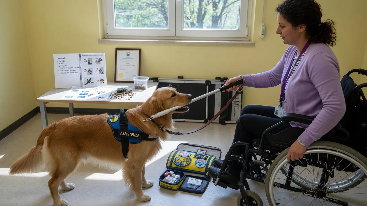 Il ruolo del cane nel supporto a persone con disabilità: compagni di indipendenza