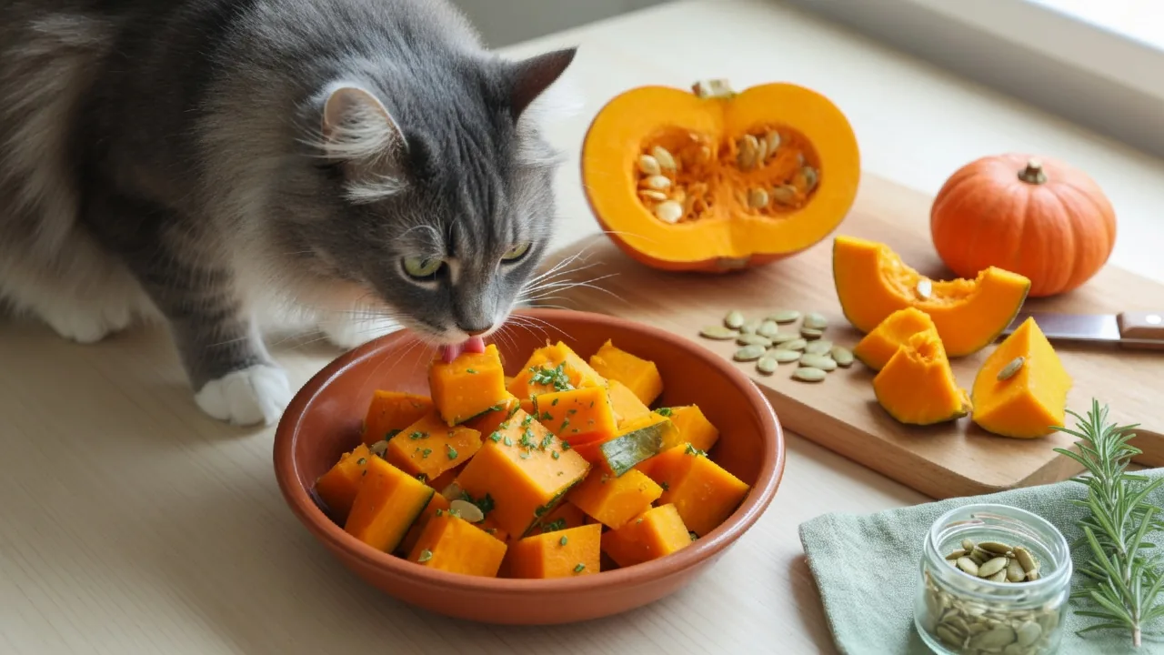 Gatto può mangiare la zucca? Benefici, dosi e preparazione sicura