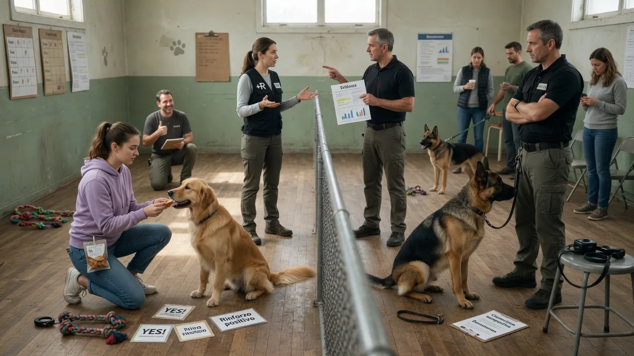 Le due scuole di addestramento cani: metodi gentili contro tecniche coercitive