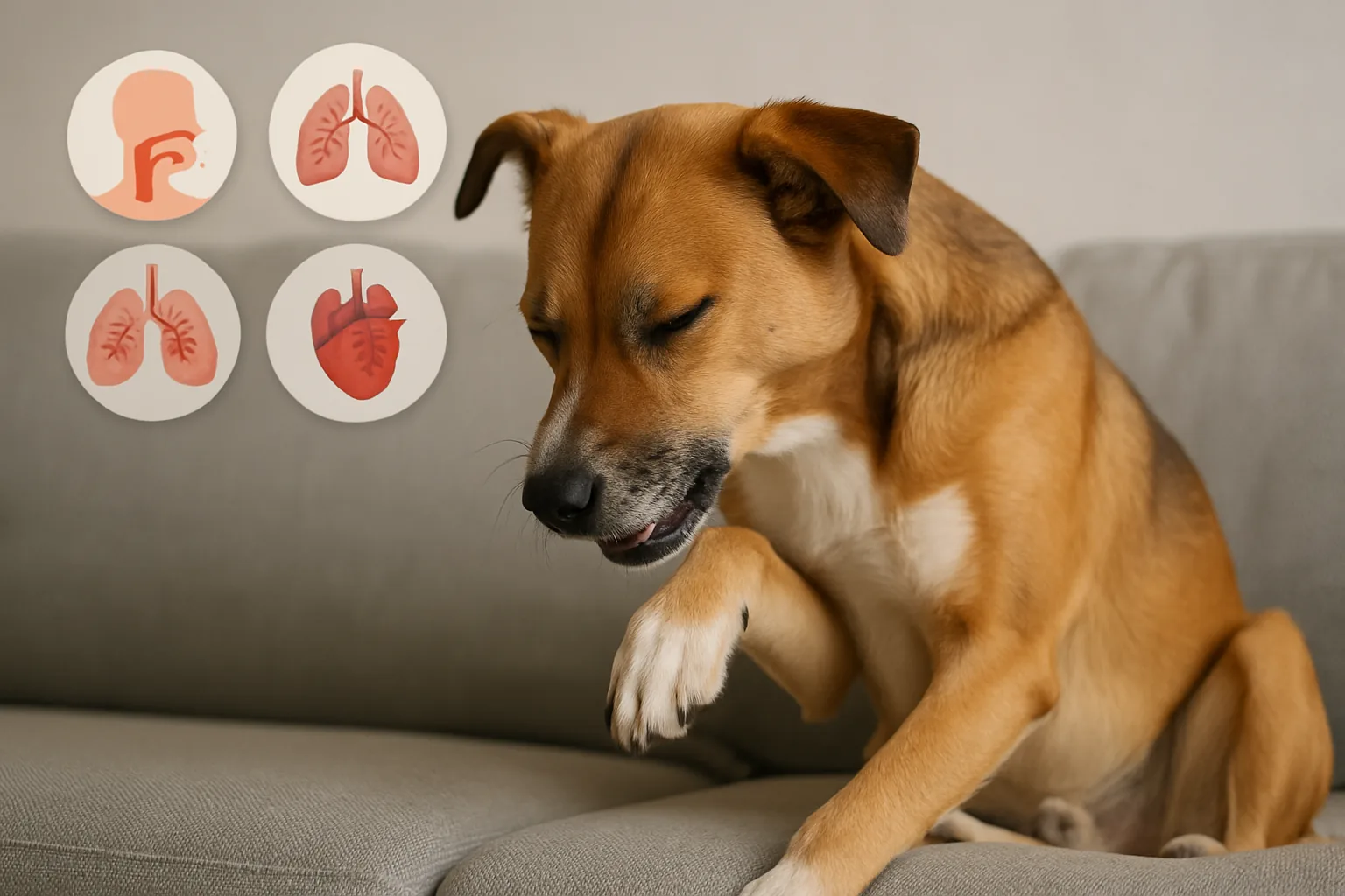 Il cane tossisce: dalle irritazioni alle infezioni respiratorie, quando preoccuparsi