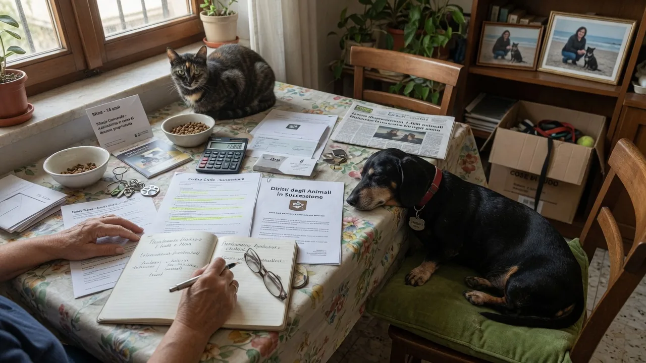 Cosa succede ai tuoi animali domestici quando muori: il piano che manca a molti