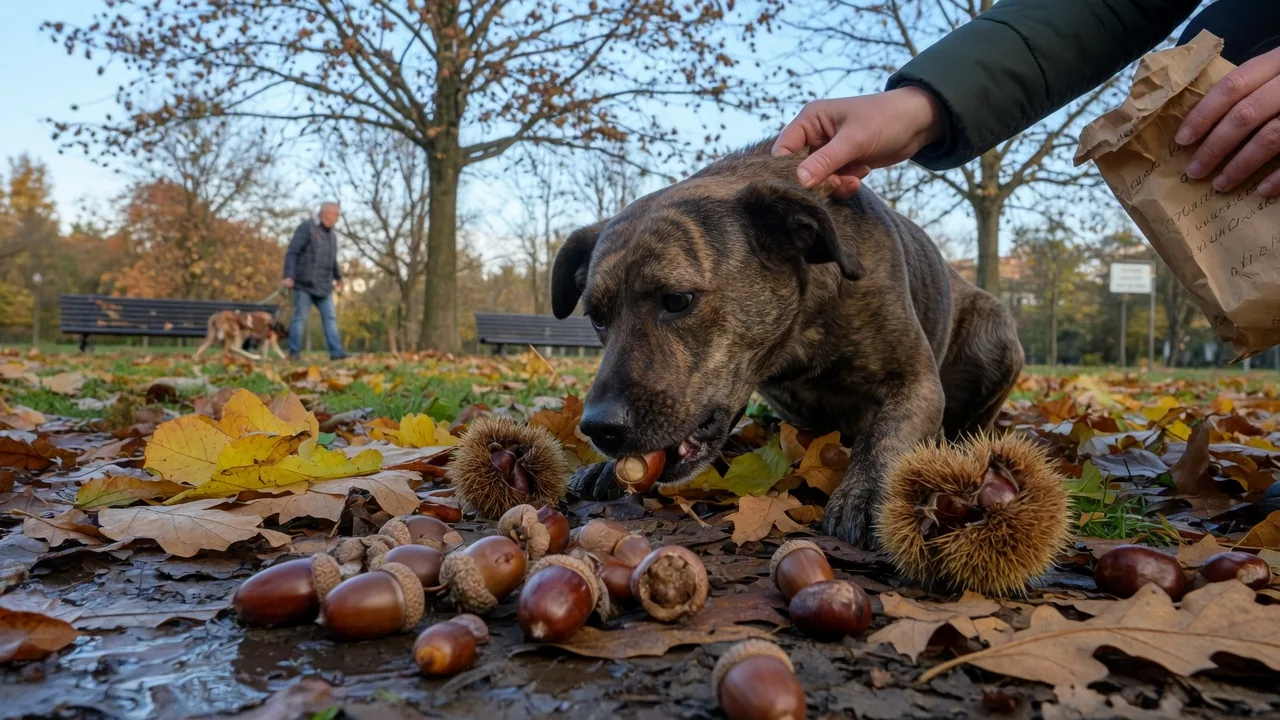 Ghiande e castagne: sono davvero pericolose per il cane?