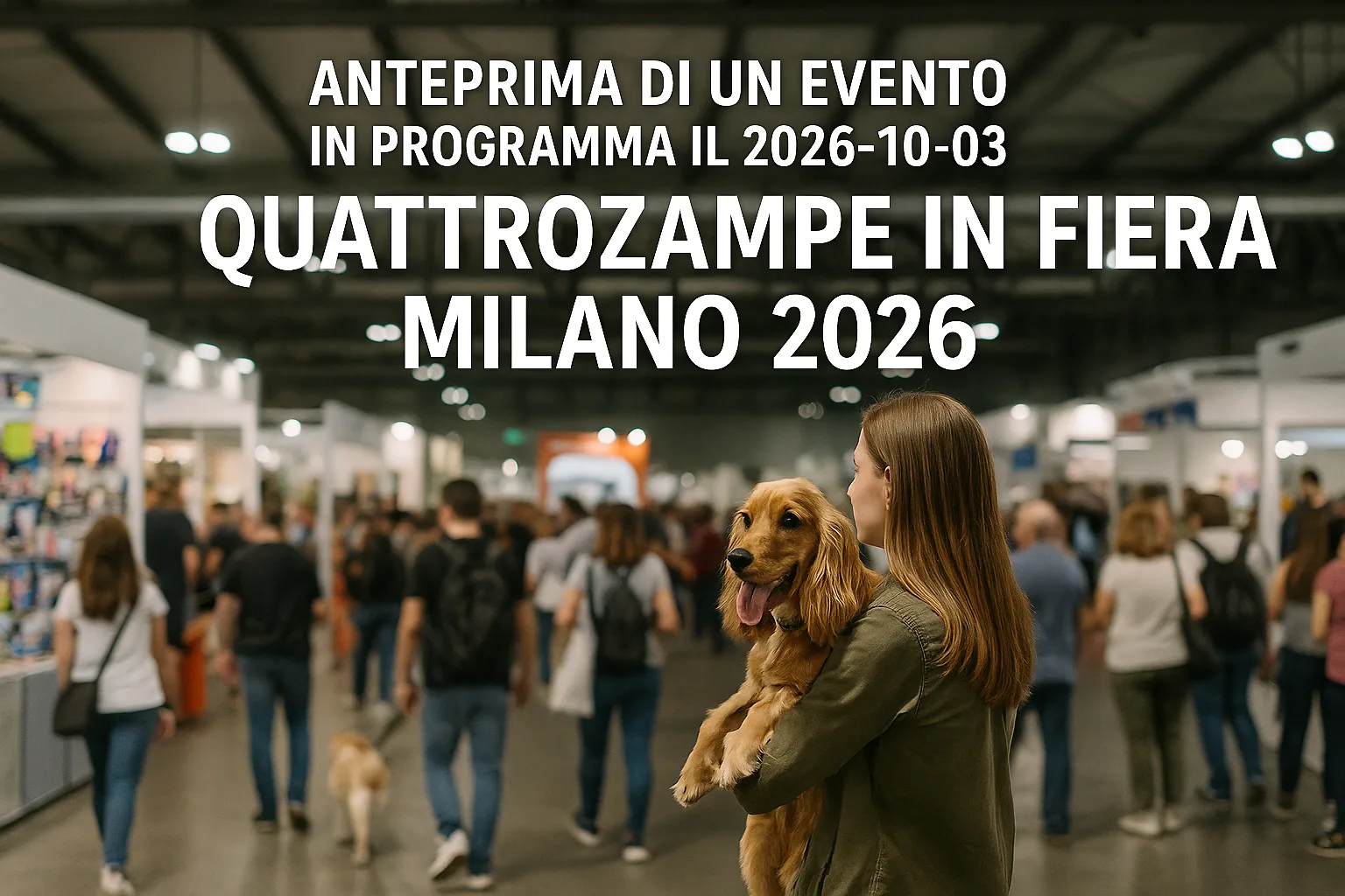 Quattrozampe in Fiera Milano 2026: tutto quello che c'è da sapere