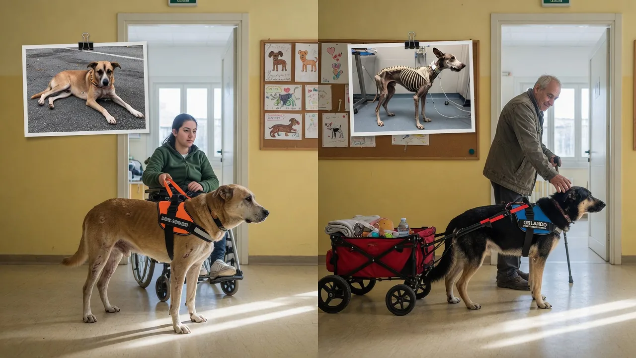 Quando il cane ferito diventa guaritore: storie di redenzione attraverso il lavoro